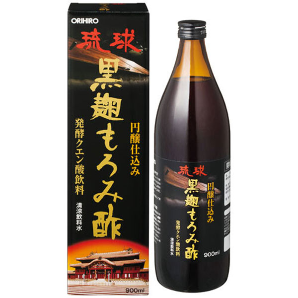 【6本】オリヒロ　琉球黒麹もろみ酢　900ml｜カナディアン　ギャラリー