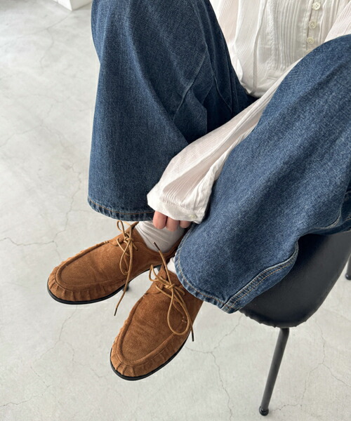 【送料無料】El mar フェイクスウェードモカシン キャナルジーン CANALJEAN El mar エルマール レディース 靴 シューズ モカシン フェイクスウェード 無地 綺麗め シンプル カジュアル おしゃれ