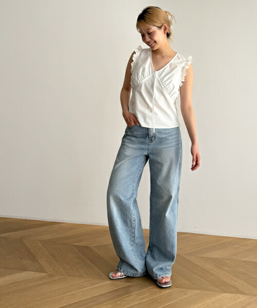 CANAL JEAN tシャツ El mar カルゼヘンリーロンT レディース