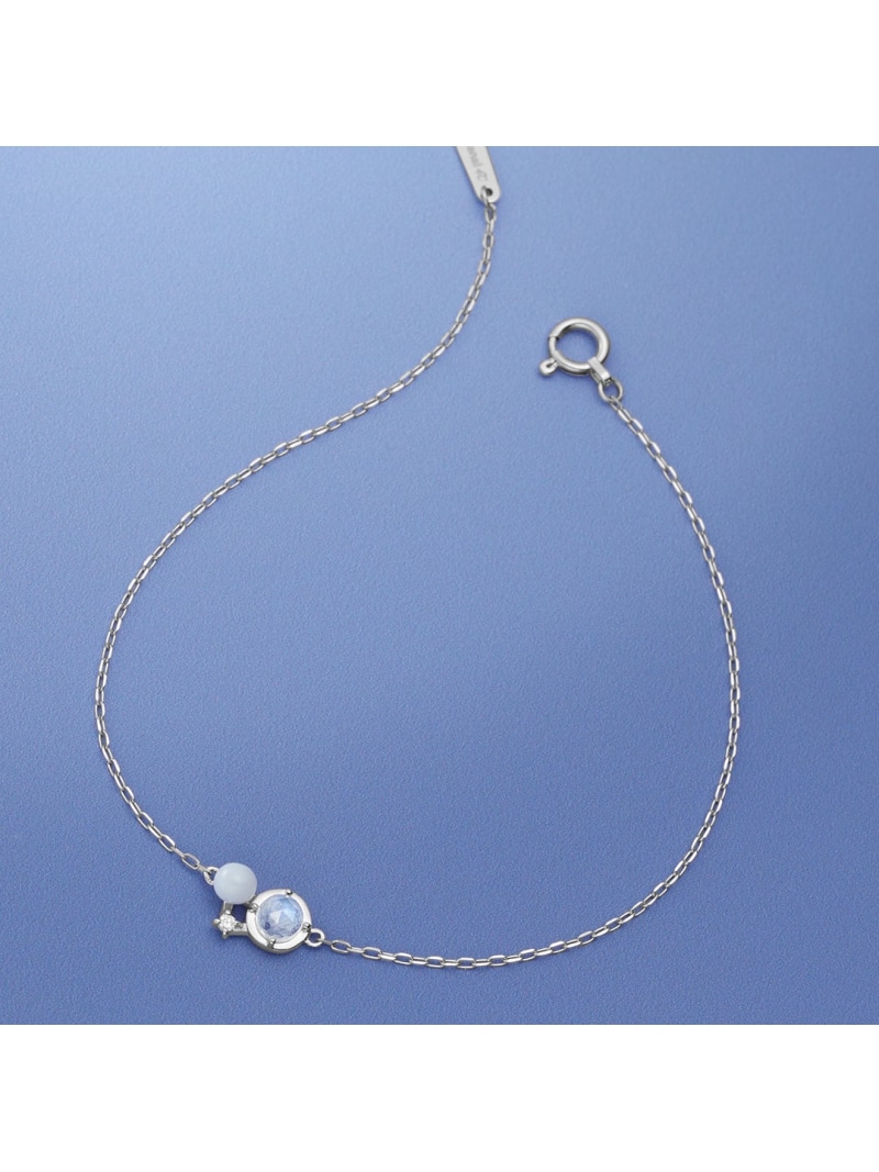 【Summer Collection】K10ホワイトゴールド ブレスレット Canal 4℃ カナルヨンドシー アクセサリー・腕時計 ブレスレット・バングル【送料無料】[ Fashion]