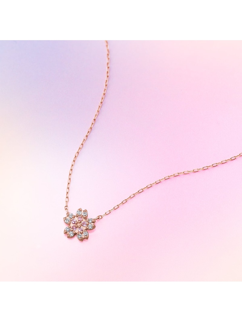 【SAKURA Collction】K18ピンクゴールド ネックレス CANAL 4℃ カナルヨンドシー アクセサリー・腕時計 ネックレス ゴールド【送料無料】[ Fashion]｜公式：カナルヨンドシー店