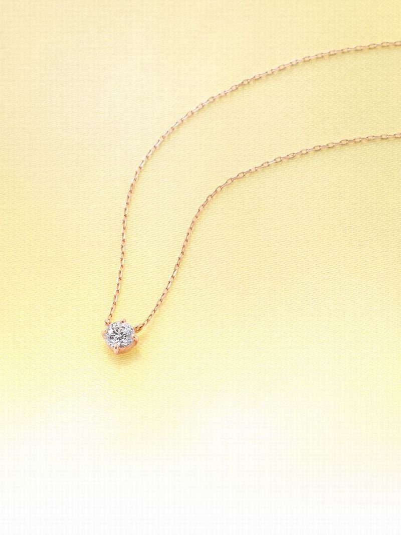 K10ピンクゴールド ネックレス CANAL 4℃ カナルヨンドシー アクセサリー・腕時計 ネックレス ゴールド【送料無料】[ Fashion]｜公式：カナルヨンドシー店