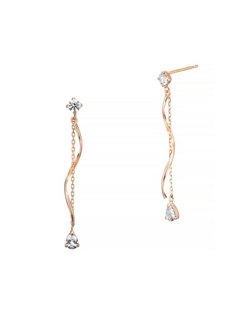 K10ピンクゴールド ピアス Canal 4℃ カナルヨンドシー アクセサリー・腕時計 ピアス ゴールド【送料無料】[ Fashion]