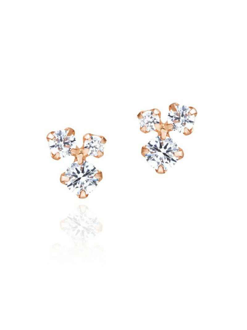 K10ピンクゴールド ピアス Canal 4℃ カナルヨンドシー アクセサリー・腕時計 ピアス ゴールド【送料無料】[ Fashion]