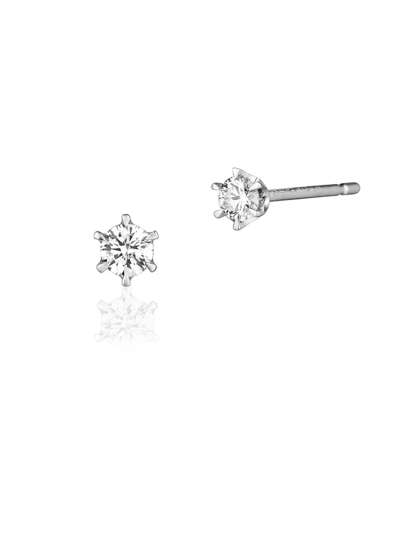 K18ホワイトゴールド ピアス Canal 4℃ カナルヨンドシー アクセサリー・腕時計 ピアス ゴールド【送料無料】[ Fashion]