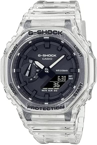 カシオ ウオッチ メンズ G-SHOCK Gぼうぜん自失 黒いこと 読みやすい GA-2100SKE-7A CASIO