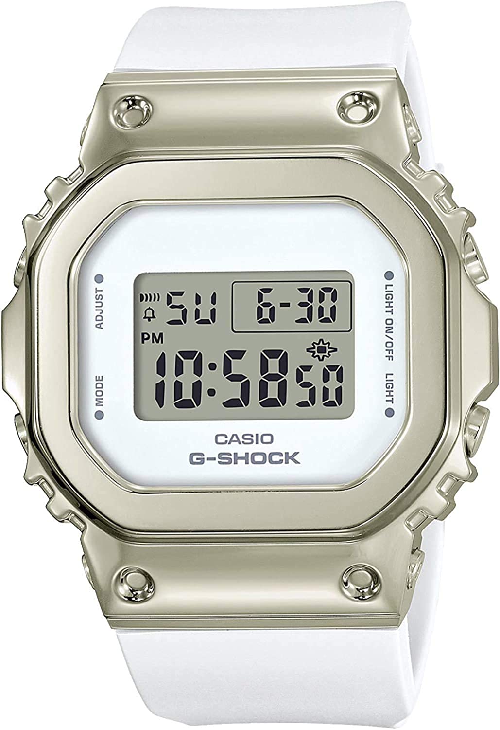 【新品未使用】G-SHOCK GM-S5600Gユニセックス高級感あるメタル使用 GM-S5600G-7JF | CASIO