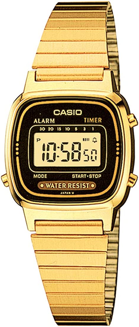 カシオ 腕時計 レディース ゴールド シンプル CASIO LA-670WGA-1 スタンダード standard