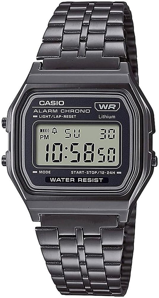 カシオ ウオッチ カシオヴィンテージ A158WETB-1A 火器金属元素 メンズ レディース CASIO