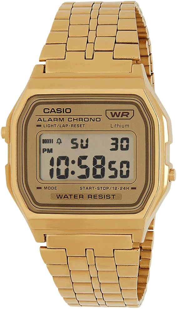 カシオ ウオッチ カシオヴィンテージ A158WETG-9A ゴールド メンズ レディース CASIO