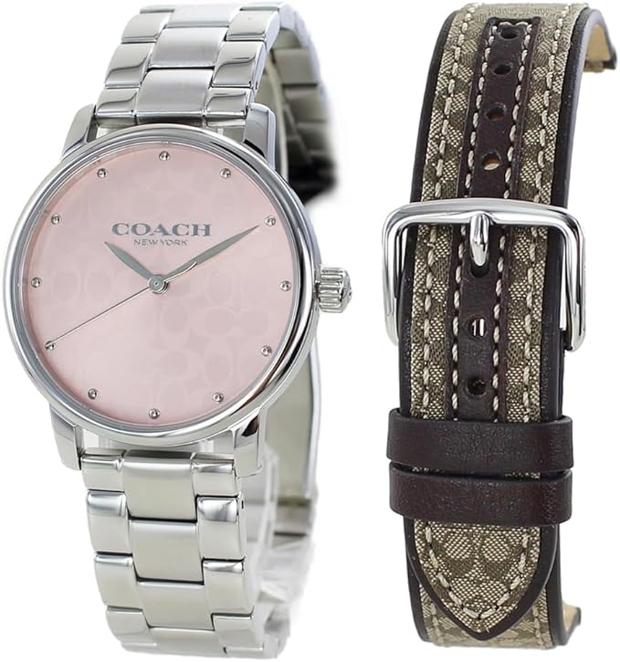 COACH 14000088 腕時計 +替えベルト レディース 並行輸入品 楽天市場】コーチ 腕時計 +替えベルト レディース GRAND ピンク