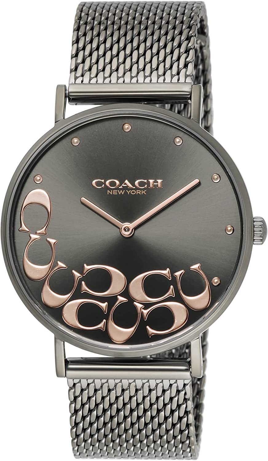 腕時計 レディース グレー シンプル コーチ ペリー 14503825 COACH PERRY 時計 ウォッチ プレゼント ギフト 実用的 かわいい 可愛い オシャレ おしゃれ｜カナリア店