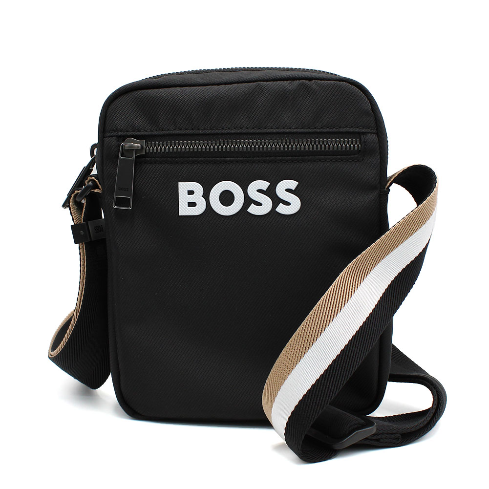ヒューゴボス クロスボディバッグ メンズ ブラック 50511961 HUGO BOSS|カナリア店