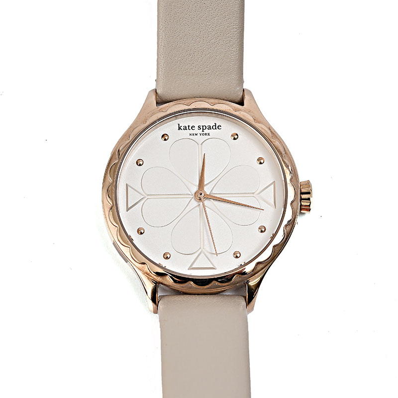 ケイトスペード ウォッチ KSW1538 白いこと ゴールド グレージュ サクラ色 32MM レディース kate spade レディース腕時計-腕時計