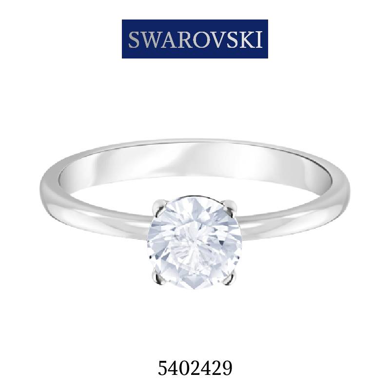 スワロフスキー 指輪 レディース シルバー シンプル SWAROVSKI 58号 ( 日本サイズ 17号 ) 5402429 並行輸入品
