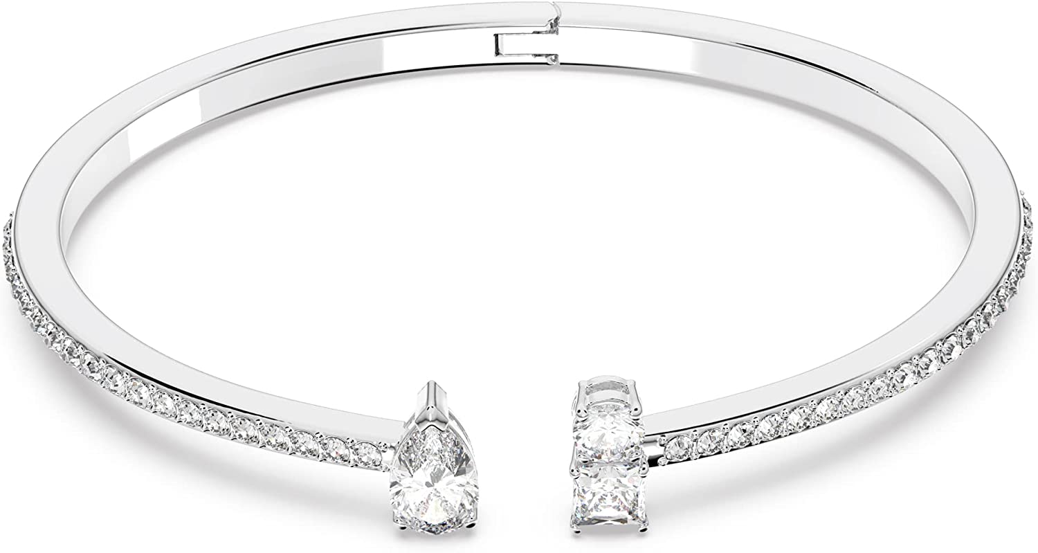 スワロフスキー ブレスレット レディース シルバー シンプル Attract SWAROVSKI 55556912｜カナリア店