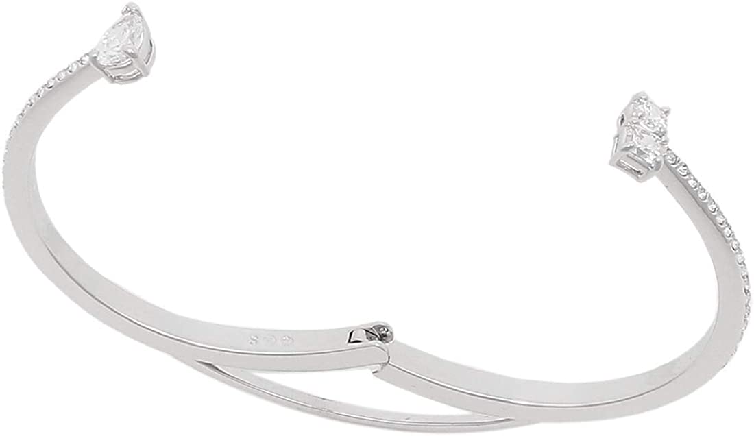 スワロフスキー ブレスレット レディース シルバー シンプル Attract SWAROVSKI 5572667 Sサイズ