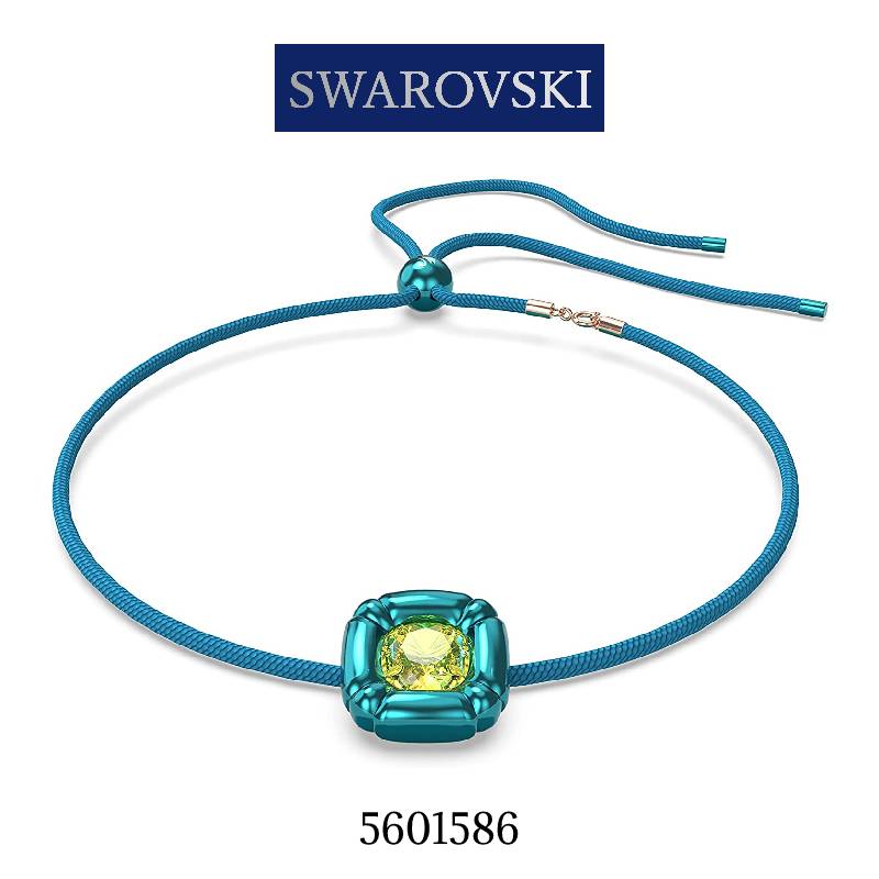 スワロフスキー ネックレス レディース ブルー シンプル SWAROVSKI 5601586 並行輸入品