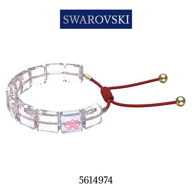 極美品　インフィニティ　ハート　ブレスレット　クリスタル　無限　モチーフ　人気 SWAROVSKI スワロフスキー インフィニティハートブレスレット