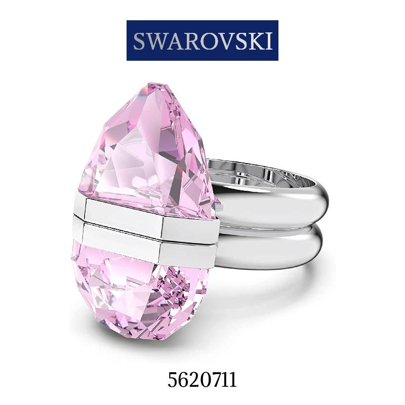 スワロフスキー 指輪 レディース シルバー ピンク SWAROVSKI 52号 ( 日本サイズ 11号 ) 5620711 並行輸入品
