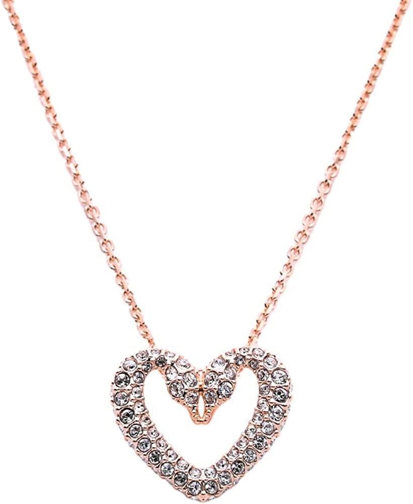 ローズゴールドSWAROVSKI Eternal SWAROVSKI スワロフスキー エターナルフラワー 花 ネックレス