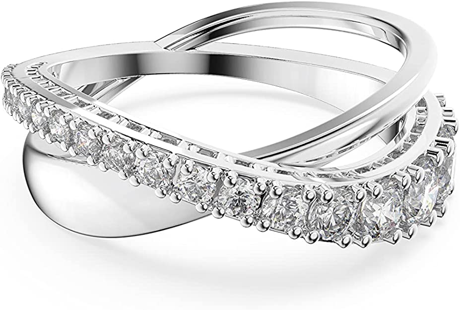 楽天市場】指輪 レディース シルバー シンプル SWAROVSKI