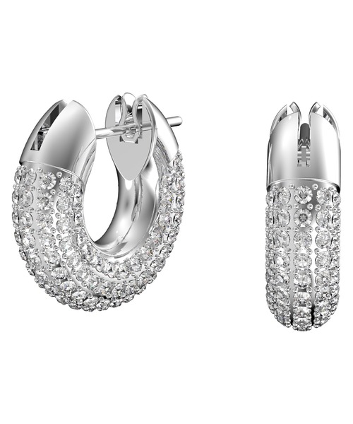 スワロフスキー ピアス レディース Dextera ホワイト シルバー 5618306 SWAROVSKI|カナリア店