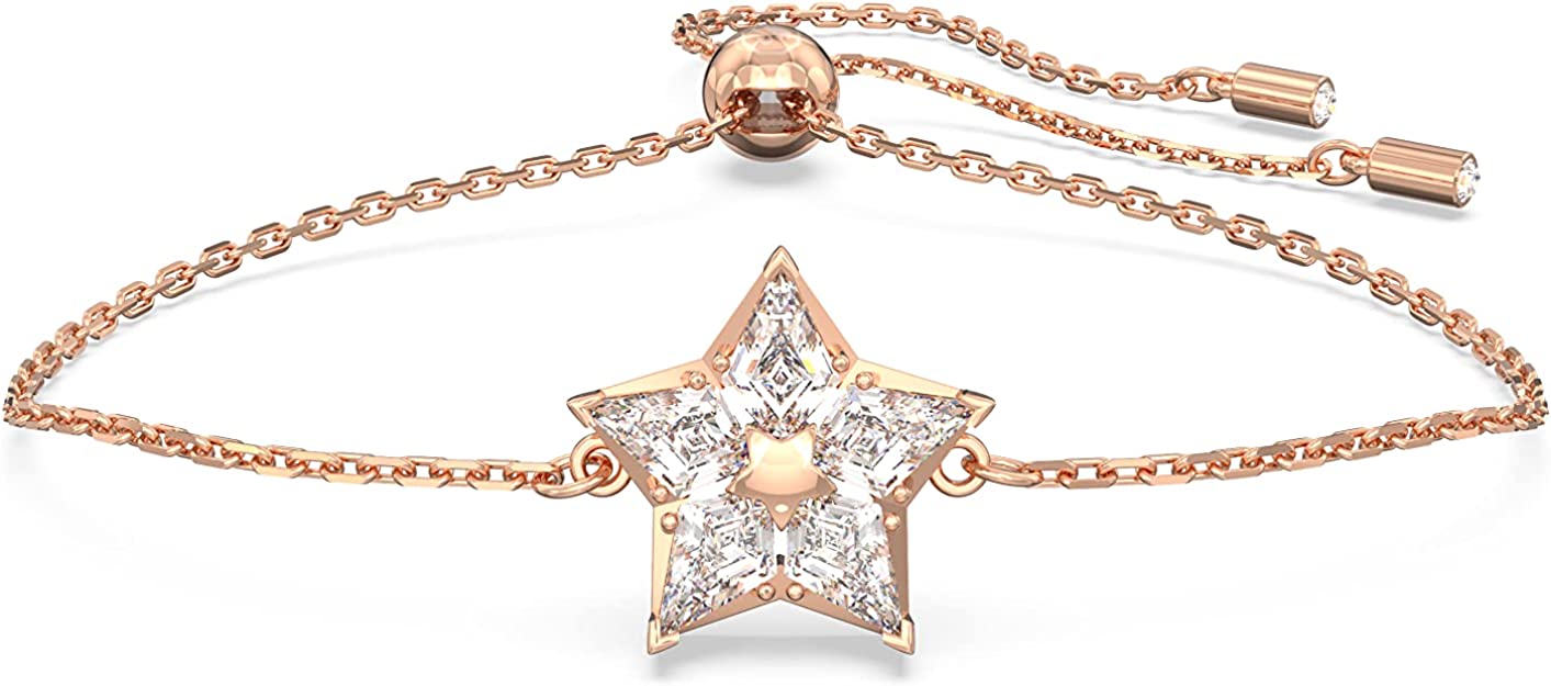 スワロフスキー ネックレス レディース ローズゴールド クリア SWAROVSKI stella クリスタル 5645460