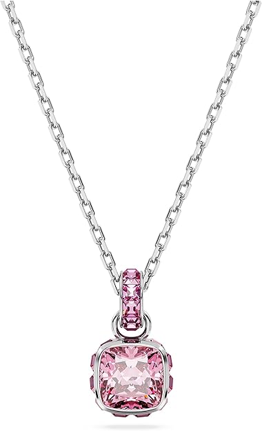 スワロフスキー ネックレス Birthstone 5651791 ピンク クリア パヴェ レディース SWAROVSKI｜カナリア店