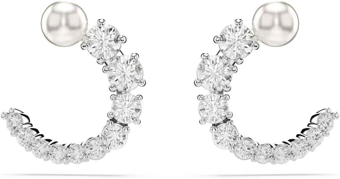 スワロフスキー ピアス レディース Matrix シルバー クリア 5692260 SWAROVSKI｜カナリア店