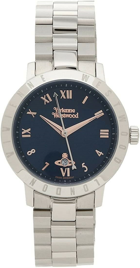 レディース ウオッチ しろがね色 米国海軍 ヴィヴィアン 酉の方角白木 VV152NVSL VIVIENNE WESTWOOD BloomsburyBlue 時辰儀 御覧になる 並行輸入品 差し上げ物 差し上げ物 実用的 愛くるしい 好いたらしい オシャレ 今めかしい