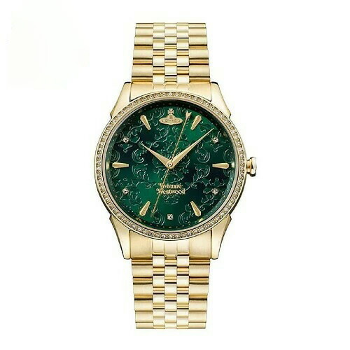 ウオッチ レディース ゴールド 緑であること ヴィヴィアンウエストウッド 石英 Vivienne Westwood VV208GDGD
