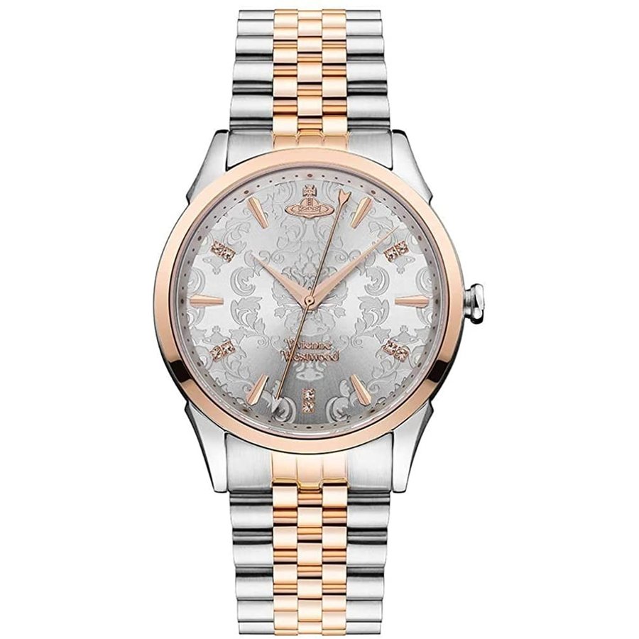 レディース ウォッチ しろがね色 サクラ色ゴールド Vivienne Westwood ヴィヴィアンウエストウッド VV208RSSL 並行輸入品 差し上げ物 差し上げ物 実用的 愛くるしげ 好いたらしい オシャレ 今めかしい