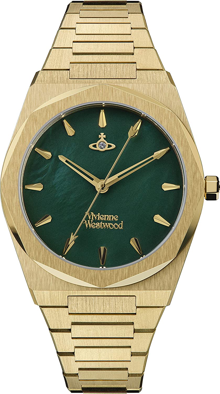 ヴィヴィアン ウエストウッド 腕時計 レディース グリーン ゴールド Vivienne Westwood カムデンロック クオーツ VV244GRSD｜カナリア店