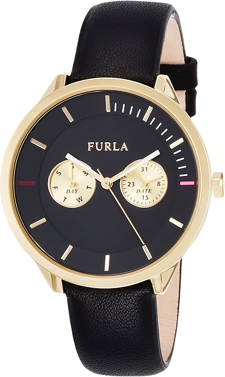 フルラ 腕時計 レディース ブラック ゴールド FURLA R4251102501