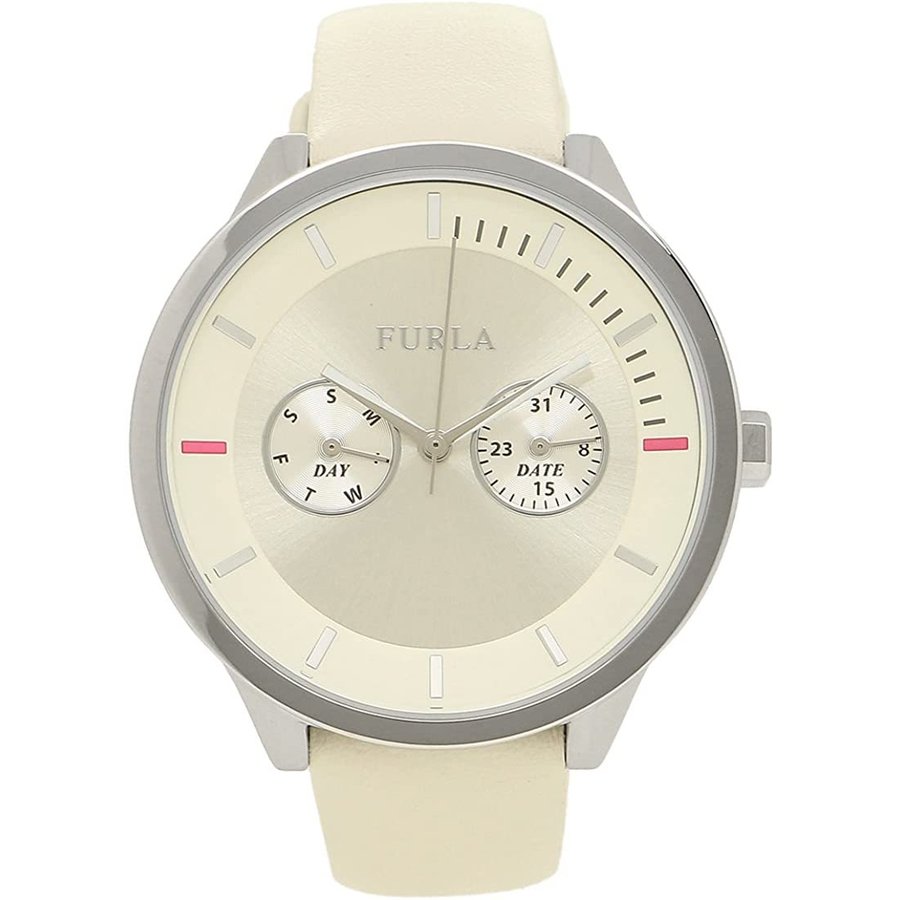 腕時計 ホワイト シルバー 可愛い カジュアル FURLA フルラ R4251102547 レディース メトロポリス PETALO シンプル 38mm クォーツ ホワイト シルバー お洒落 新生活 並行輸入品