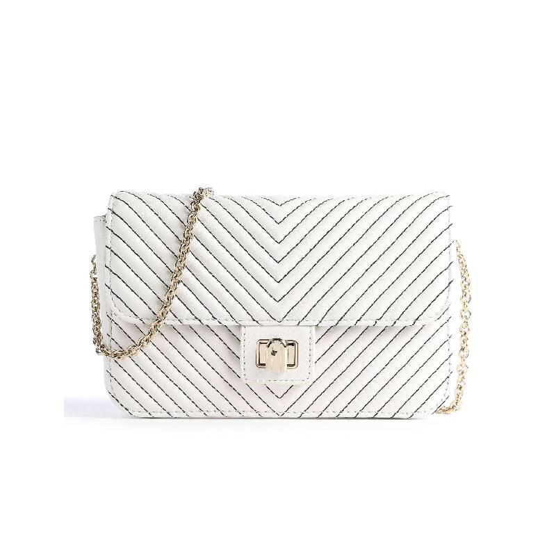 フルラ ショルダーバッグ レディース 白いこと ゴールド FURLA 受けが良い はやりっ子 ミニ 差し交わす上半身 WB00631 A.0149 01B00 バッグ-ショルダーバッグ・メッセンジャーバッグ