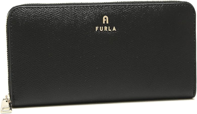 フルラ 長金入れ カメリア WP00322-ARE000-O6000 XL大きさ 黒いこと レディース FURLA