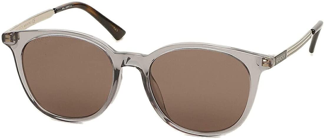 グッチ サングラス メンズ レディース アジアンフィット グレー ブラウン GG0830SK-004 GUCCI｜カナリア店 19,241円