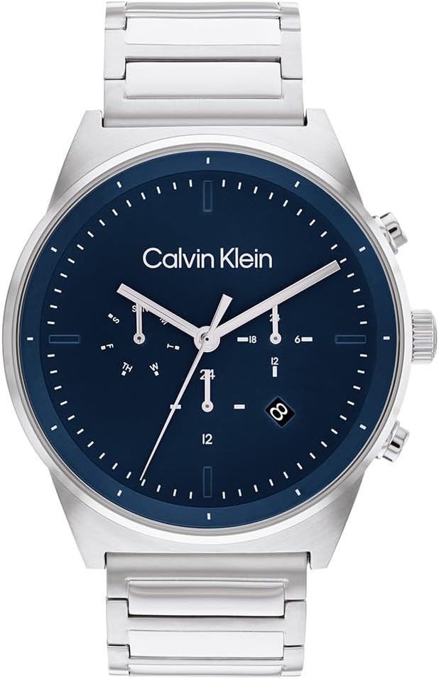 カルバンクライン 腕時計 メンズ IMPRESSIVE ネイビー シルバー 25200293 Calvin Klein｜カナリア店