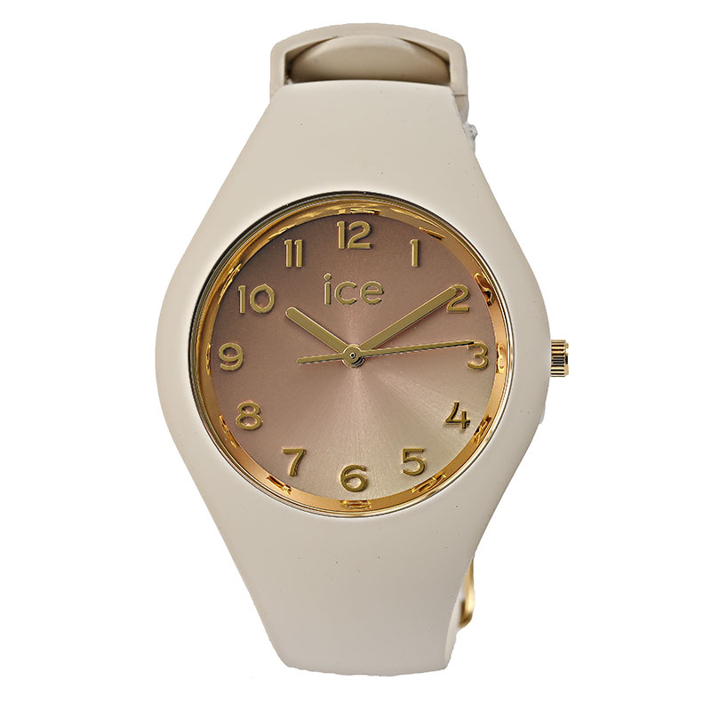 アイスウォッチ 腕時計 ICE sunset ICE024985 アーモンド カプチーノ ベージュ ゴールド 37MM レディース ICE-WATCH|カナリア店
