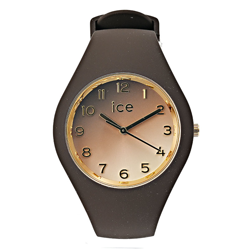 アイスウォッチ 腕時計 ICE sunset ICE024986 ダークチョコレート ゴールド 37MM レディース ICE-WATCH|カナリア店