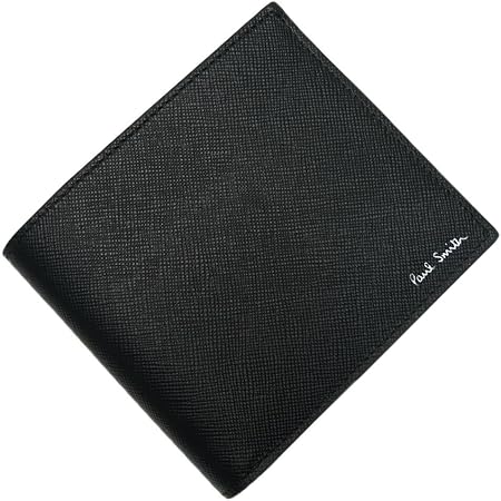極点スミス 二つ折り紙入れ M1A-4833-NMFUJI-79 黒いこと メンズ Paul Smith