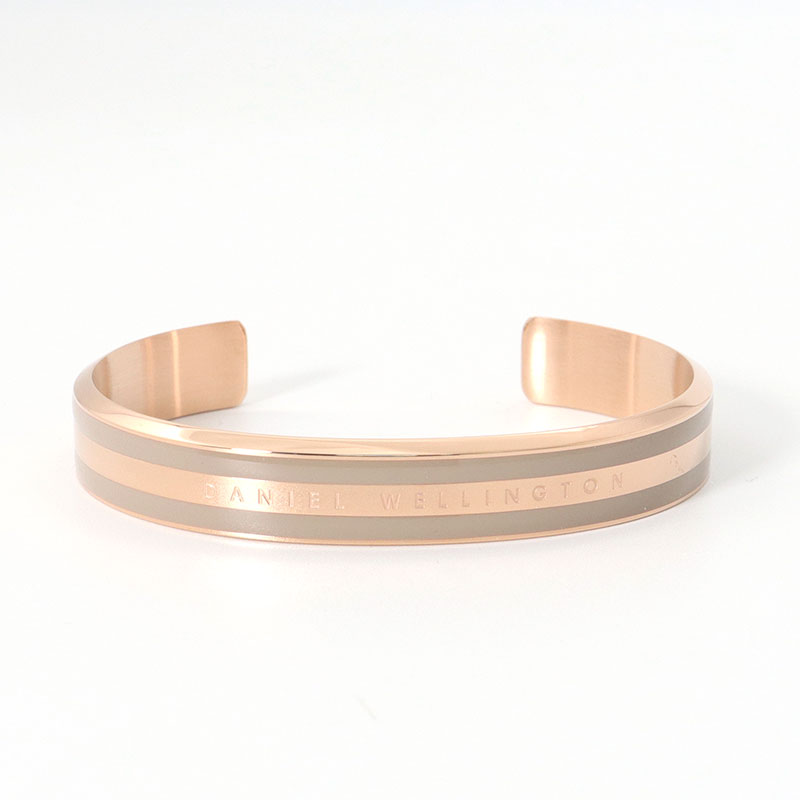 ダニエルウェリントン バングル レディース ローズゴールド ベージュ ブレスレット 15cm Daniel Wellington DW00400012 並行輸入品