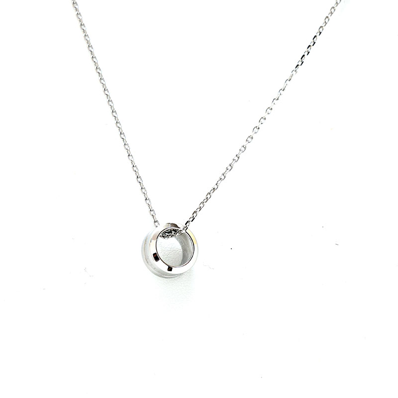 ダニエルウェリントン ネックレス レディース シルバー シンプル Daniel Wellington DW00400159 Elan Necklace 並行輸入品 かわいい 可愛い オシャレ おしゃれ