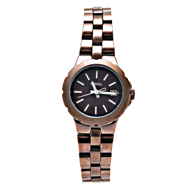 フォッシル 腕時計 レディース SYLVIA ブラウン BROWN AM4403 FOSSIL｜カナリア店