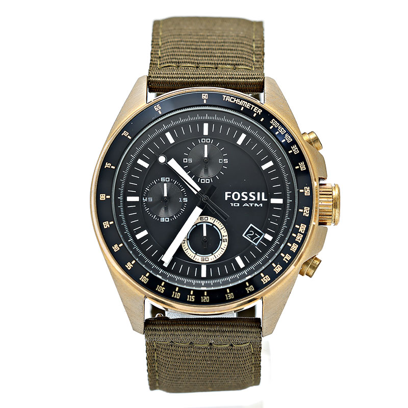 楽天市場】FOSSIL フォッシル ビンテージ・グリーン・ダイバーズ