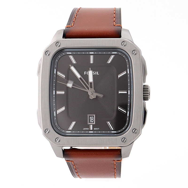 フォッシル 腕時計 メンズ INSCRIPTION ブラック BLACK ブラウン BROWN FS5934 FOSSIL｜カナリア店