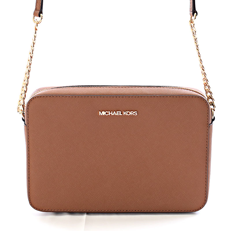 マイケルコース ショルダーバッグ レディース ブラウン シンプル MICHAEL KORS 35T8GTTC9L LUGGAGE|カナリア店