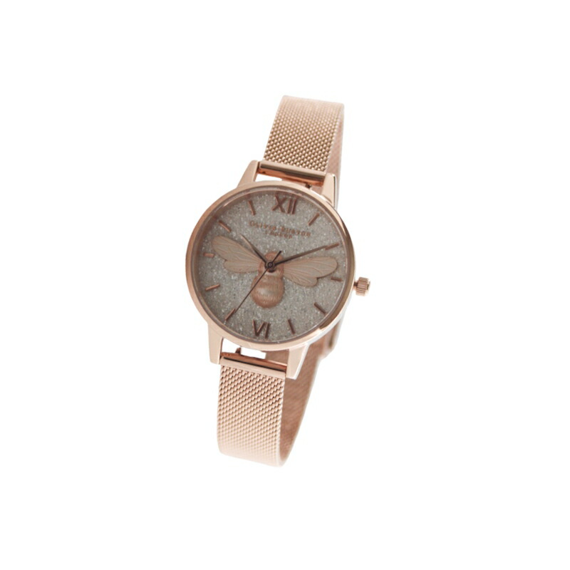 オリビアバートン 腕時計 レディース ゴールド グレー Olivia Burton OB16FB04